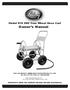 Model Four Wheel Hose Cart. Owner s Manual VISIT OUR WEBSITE:  OR CALL US TOLL FREE AT