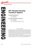 EPT Mounted Bearing Technical Support. Phone: FAX: Mounted Bearing Application Engineering