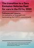 The transition to a Zero Emission Vehicles fleet for cars in the EU by 2050