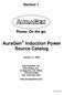 AuraGen Induction Power Source Catalog