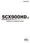 SCX900HD-2 HYDRAULIC CRAWLER CRANE