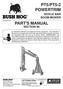 Published 10/12 SICKLE BAR BOOM MOWER PART'S MANUAL SECTION 90