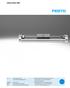 Linear drives DGC. Festo core product range Covers 80% of your automation tasks