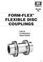 FORM-FLEX FLEXIBLE DISC COUPLINGS