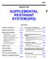 SUPPLEMENTAL RESTRAINT SYSTEM(SRS)