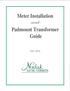 Meter Installation. -and- Padmount Transformer Guide