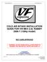COLD AIR INTAKE INSTALLATION GUIDE FOR VW MKV 2.5L RABBIT (150hp model)