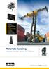 Materials Handling. Dedicated Products, Systems and Solutions