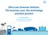 Ultra Low Emission Vehicles: The business case, the technology and best practice