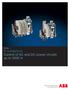 US catalog. R contactors Control of AC and DC power circuits up to 5000 A