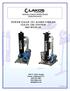 TOWER CLEAN (TC) & SIDE STREAM CLEAN (TB) SYSTEM I&O MANUAL