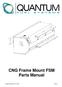 CNG Frame Mount FSM Parts Manual