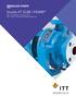 Goulds HT 3196 i-frame. High - Temperature Process Pump with i-alert Patented Intelligent Monitoring