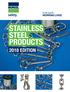 STAINLESS STEEL PRODUCTS 2018 EDITION