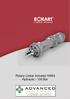 Rotary-Linear Actuator HSE4 Hydraulic / 100 Bar