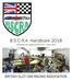 B.S.C.R.A. Handbook 2018 including the rule changes applicable from 1 January 2018
