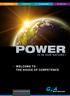 POWER IS IN OUR NATURE! WELCOME TO THE HOUSE OF COMPETENCE.