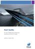 Port Tariffs. for use of infrastructure and services provided by the Port of Tromsø