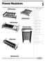 SSR Resistor. SSR Resistor. Resistor Rack. K Resistor HUBBELL. Table of Contents. Hubbell Industrial Controls, Inc.