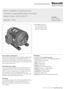 Motor Adapter Coupling Units Flexible Coupling/Modular Concept Motor Sizes: 25 to 100 HP MACB...TYM