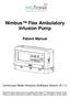Nimbus Flex Ambulatory Infusion Pump