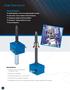 CUBIC SCREW JACKS. Features & Benefits. Specifications