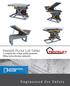 Pentalift ProAir Lift Tables A complete line of high quality pneumatic lifting and positioning equipment. Engineered for Safety