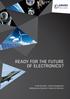 READY FOR THE FUTURE OF ELECTRONICS? Hi-Rel Business Power Management Obsolescence Solutions Industrial Solutions