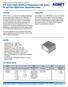 Polypropylene Pulse/High Frequency Capacitors R75 Series Single Metallized Polypropylene Film, Radial, DC and Pulse Applications (Automotive Grade)
