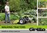 WALKING TRACTORS. Suitable for all year round use AGRIGARDEN MACHINES