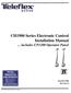 CH1900 Series Electronic Control Installation Manual... includes CP1200 Operator Panel MANIN1900 Revision 0