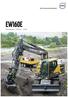 EW160E. Volvo Excavators t 115 kw