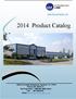 2014 Product Catalog.
