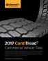 2017 ContiTread TM Commercial Vehicle Tires