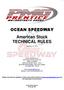 OCEAN SPEEDWAY. American Stock TECHNICAL RULES