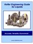 Hoffer Engineering Guide for Liquids