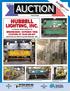 HUBBELL LIGHTING, INC. WEDNESDAY, OCTOBER 18th STARTING AT 10:00 AM EDT. in conjunction with. sale conducted by Beaver Street in Bristol, PA