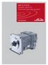 HMF/A/V/R-02. Hydraulic motors for closed and open loop operation