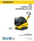 SRP COMPACTION REVERSIBLE PLATE
