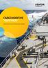 CARGO ADDITIVE TREATMENT. Global solutions to your Petroleum quality challenges