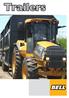 Solid Pedigree. Bell Equipment s range of trailer are built on a solid pedigree of strong, reliable, machines.