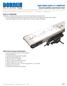 3200 SERIES BACK LIT CONVEYOR Special Capabilities Specification Sheet