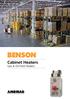 BENSON AMBIRAD. ... Cabinet Heaters Gas & Oil Fired Heaters ... HEATI NG AND VENTILATION S OLUTIONS