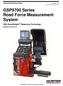 GSP9700 Series Road Force Measurement System