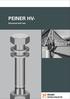 PEINER HV- Structural bolt sets