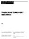 TRUCK AND TRANSPORT MECHANIC
