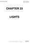 FBA-2C3, FBA-2C4 CHAPTER 33 LIGHTS. Uncontrolled Copy