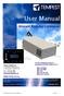 User Manual. Blizzard Projector Enclosures. Tornado Moving Light Enclosures. User Manual and Installation Guide.