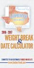 lindner feed :: 2017 weight calculator