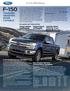 F-150 TOUGHER SMARTER MORE CAPABLE F-150 Pickup. Exceptional Productivity. New Engine Options Outstanding Capability